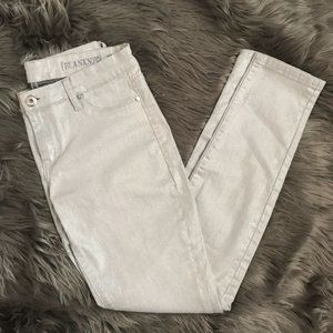 BlankNYC Grey Sparkle Jeans Size 26